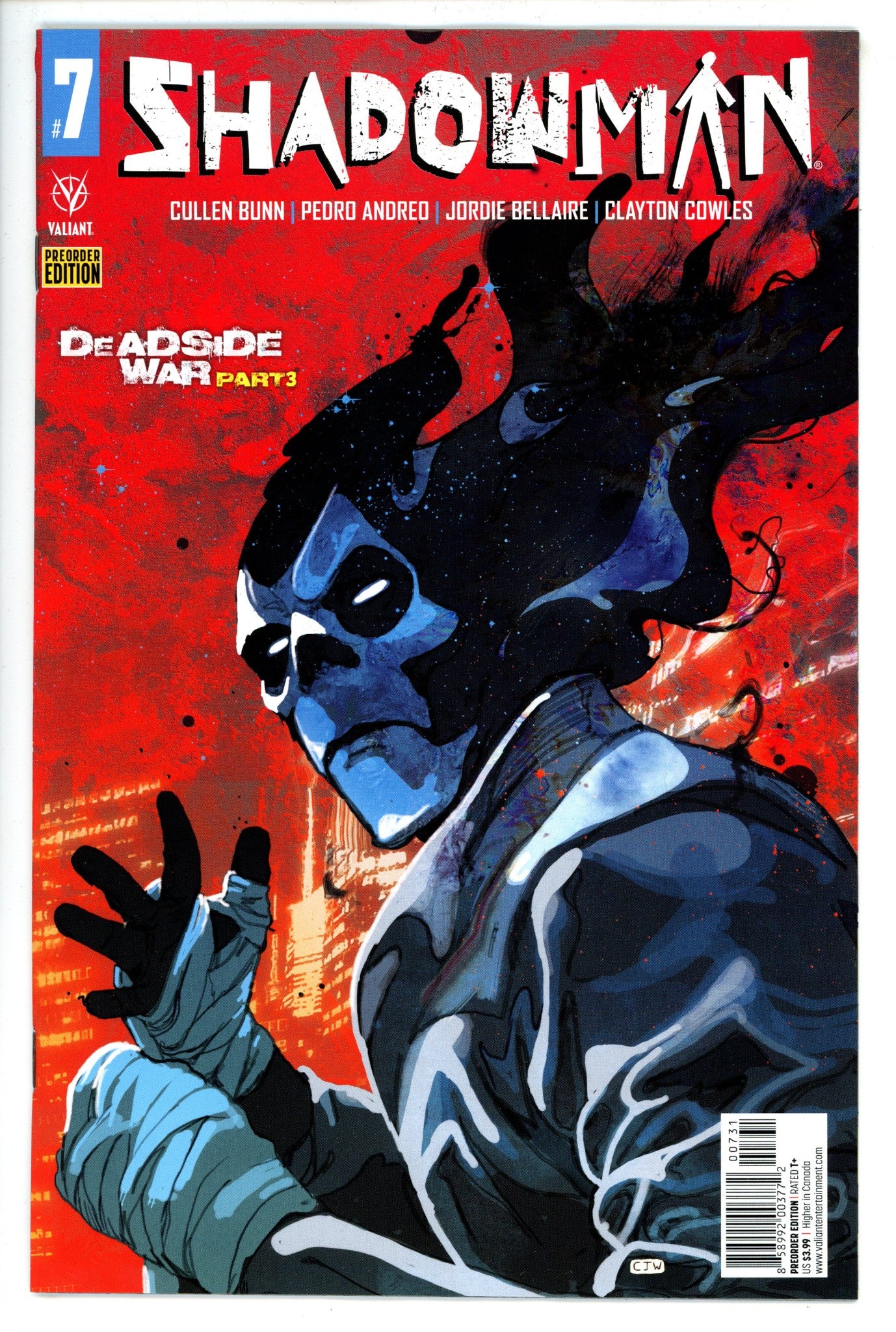 Shadowman Vol 6 7 Variant (2022)