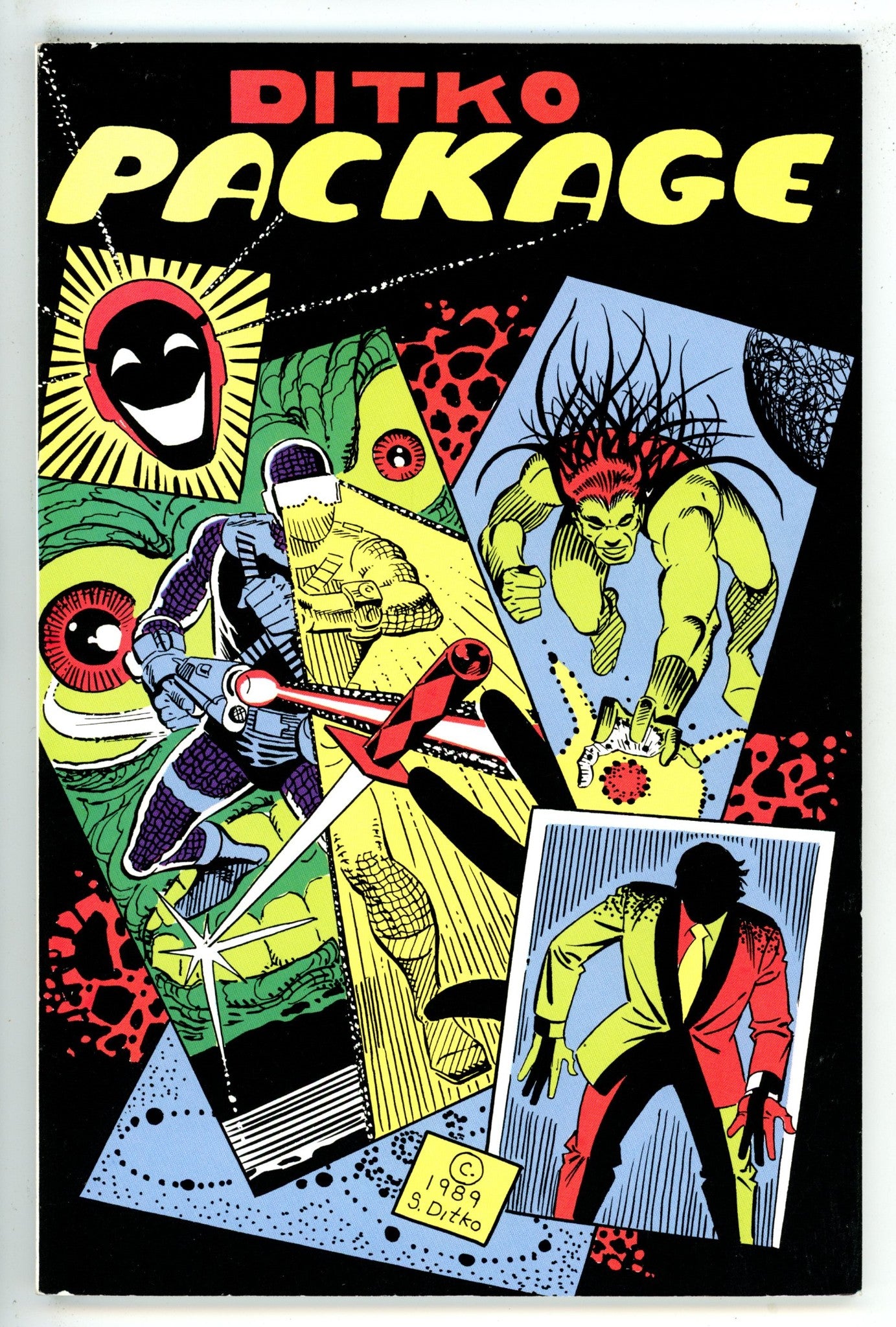 Ditko Package 1 Price Sticker Back Cover NM-