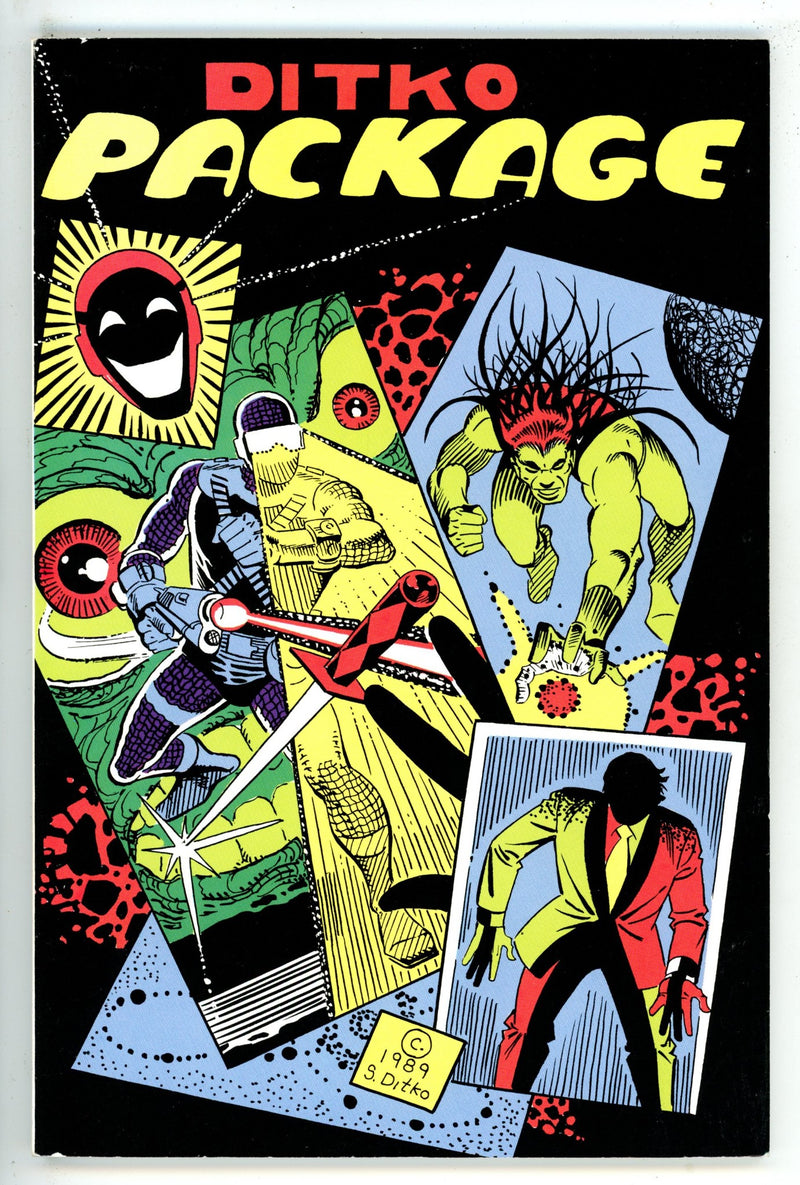 Ditko Package 1 Price Sticker Back Cover NM-