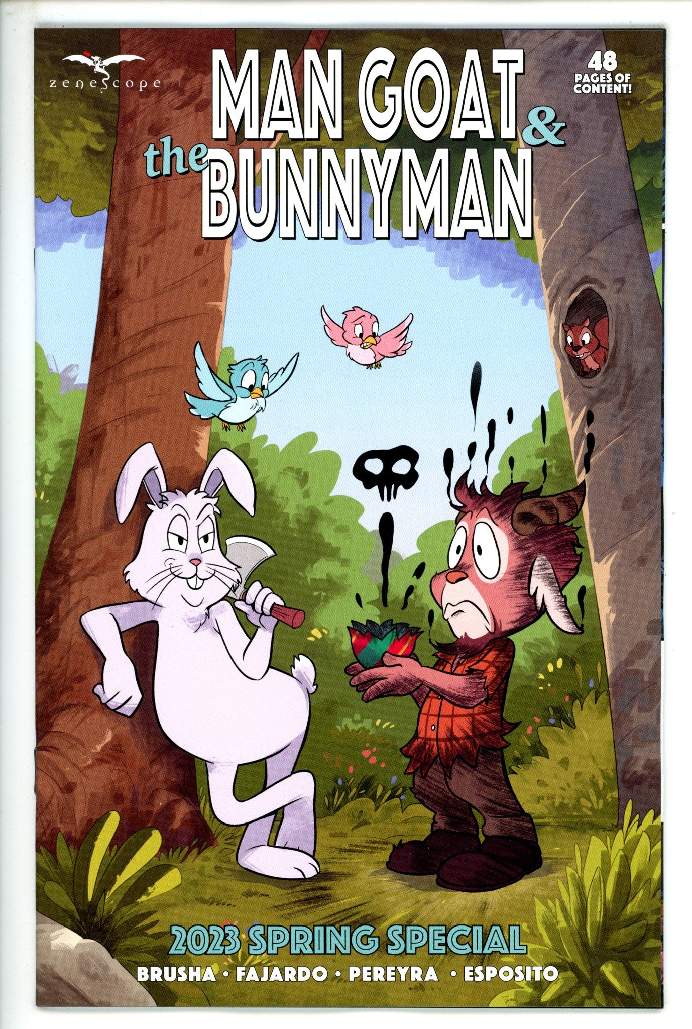 Man Goat & Bunnyman 1 Preitano Variant (2023)