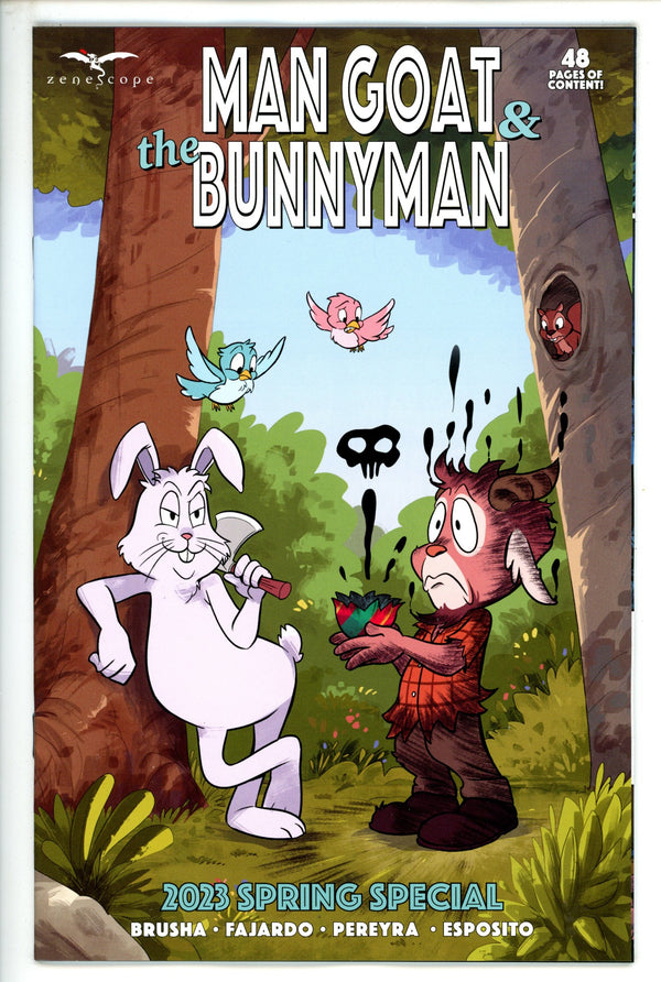 Man Goat & Bunnyman 1 Preitano Variant (2023)