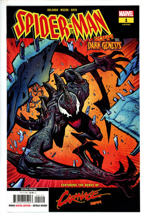 Spider-Man 2099: Dark Genesis 1 2Nd Print (2023)