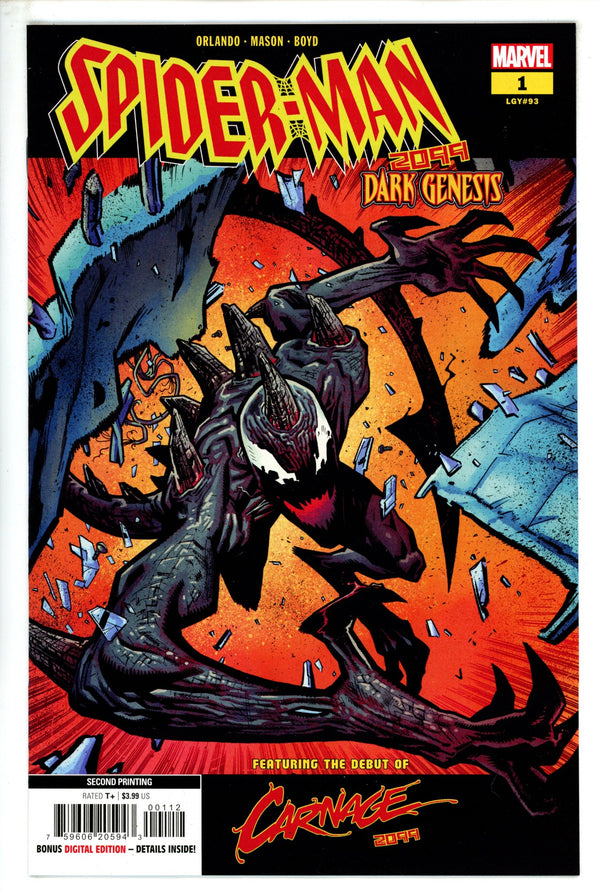 Spider-Man 2099: Dark Genesis 1 2Nd Print (2023)