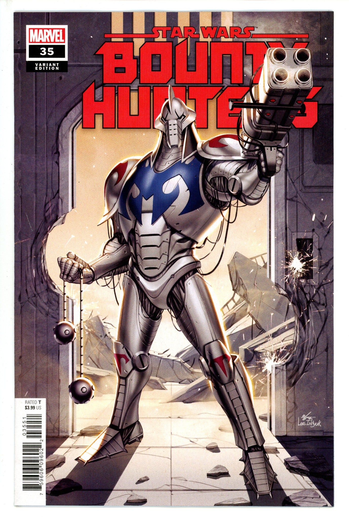 Star Wars Bounty Hunters 35 Lee Durge Variant (2023)