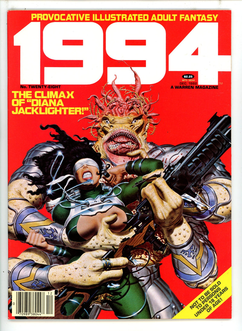 1994 28 Canadian Price Variant VF+ (1982)