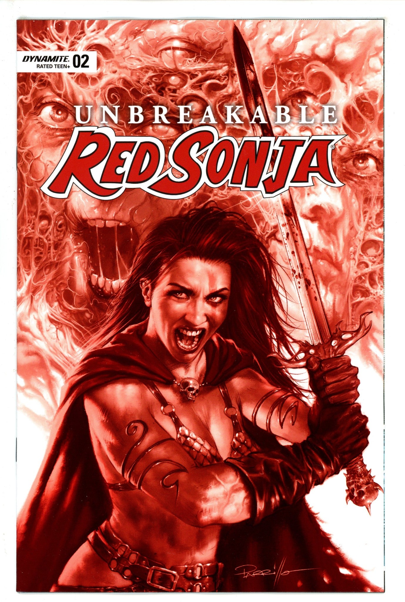Unbreakable Red Sonja 2 Parrillo Variant