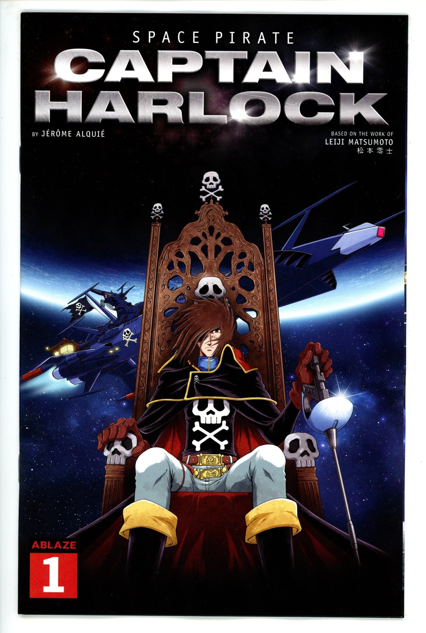 Space Pirate Captain Harlock 1 Alquie Variant (2021)