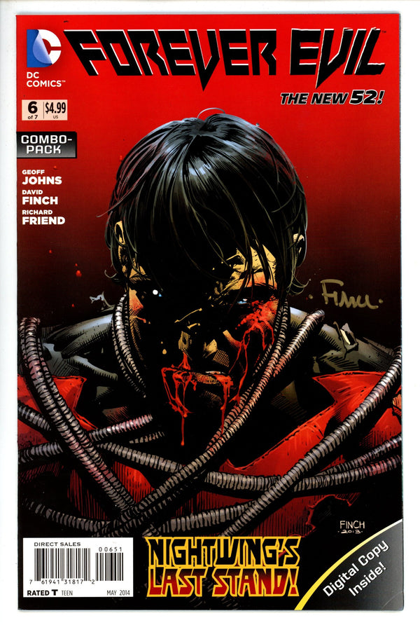 Forever Evil 6 Signed Combo Pack