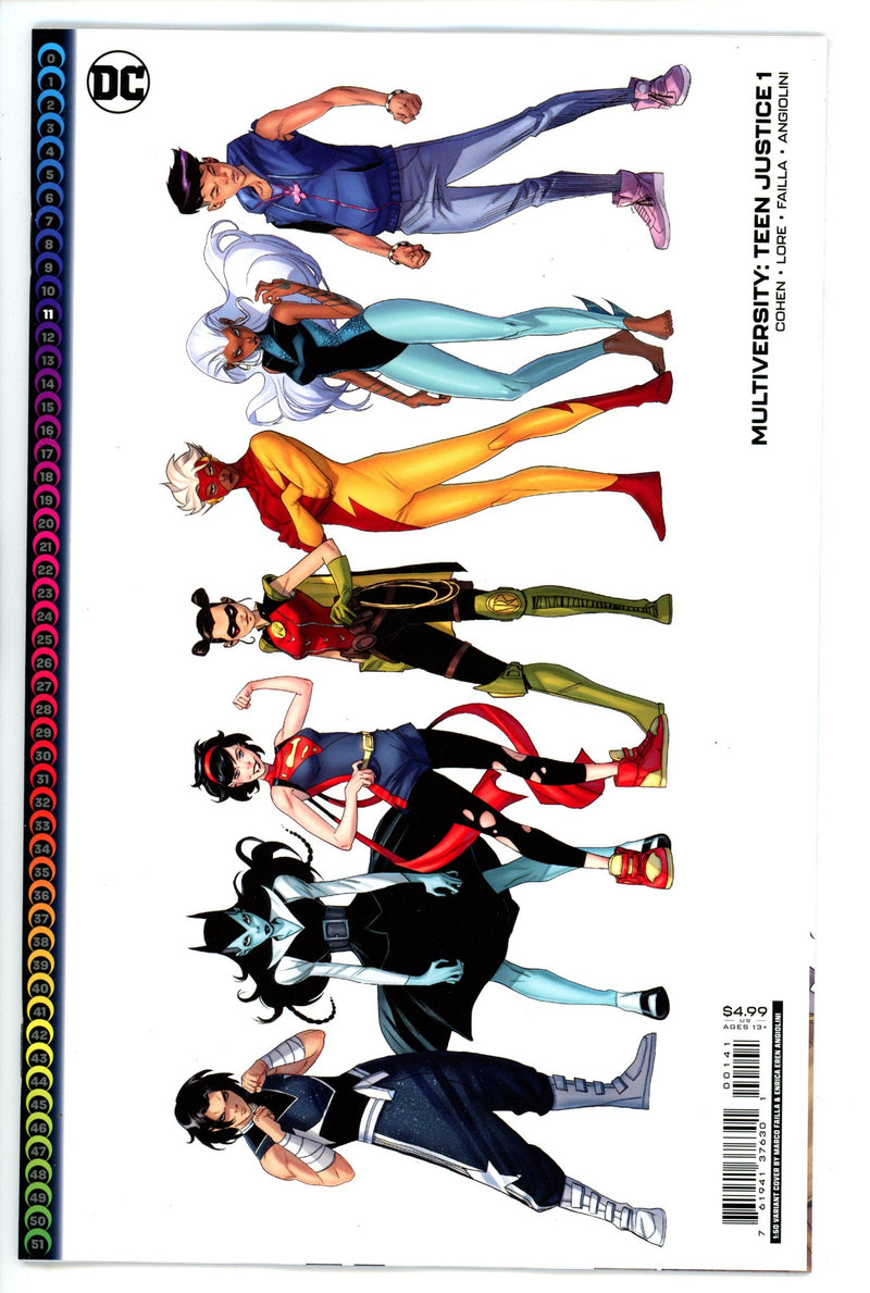 Multiversity Teen Justice 1 Failla Variant NM+