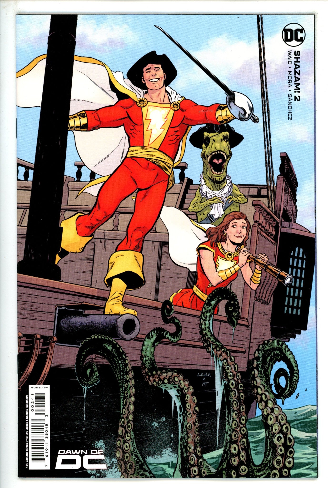 Shazam Vol 4 2 Liever Incentive Variant NM+ (2023)