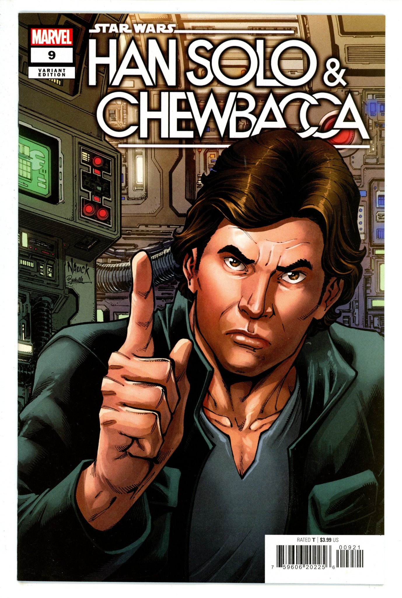 Star Wars Han Solo Chewbacca 9 Nauck Variant (2023)