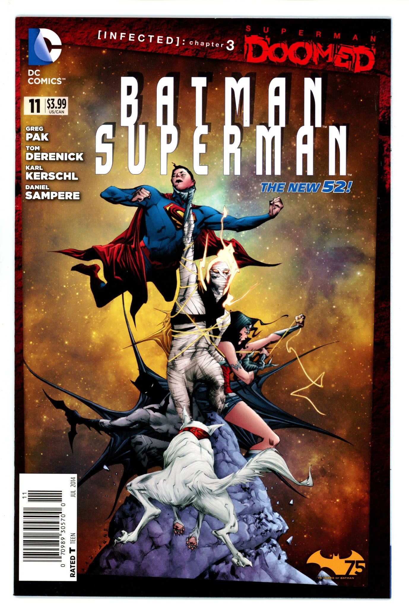 Batman / Superman Vol 1 11 Newsstand NM-