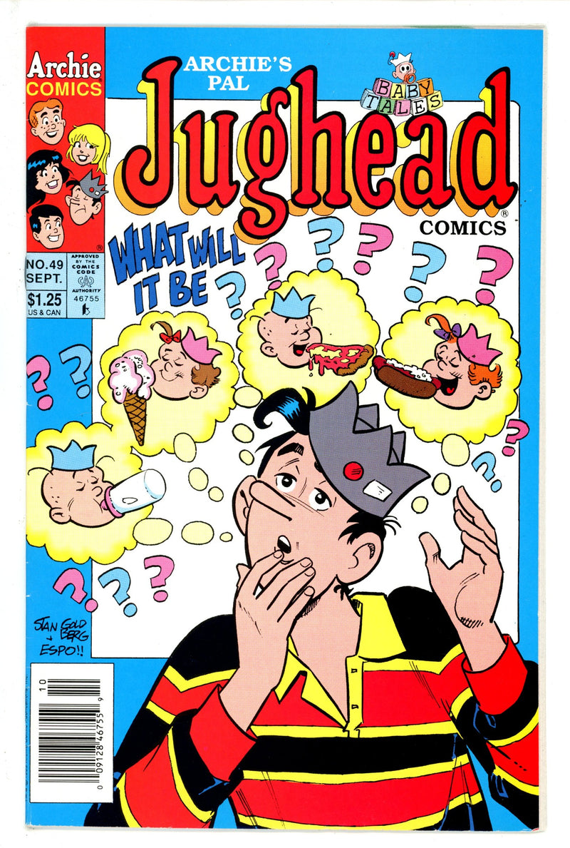 Archie's Pal Jughead Comics 49 Newsstand FN/VF (1993)
