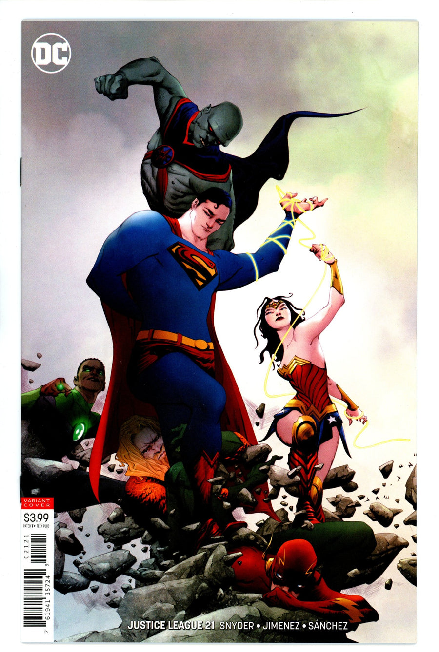 Justice League Vol 3 21 Lee Variant