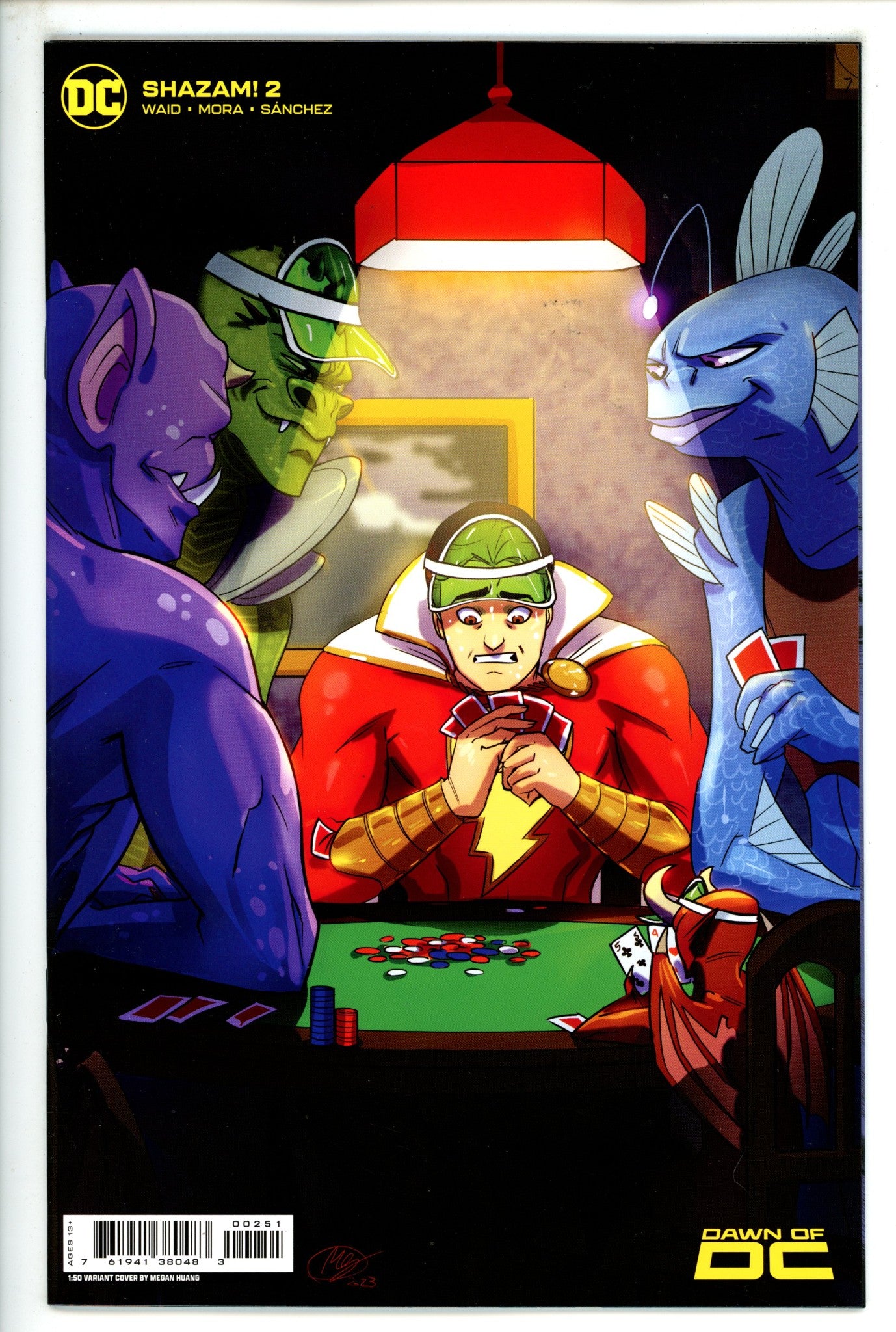 Shazam Vol 4 2 Huang Incentive Variant NM+ (2023)