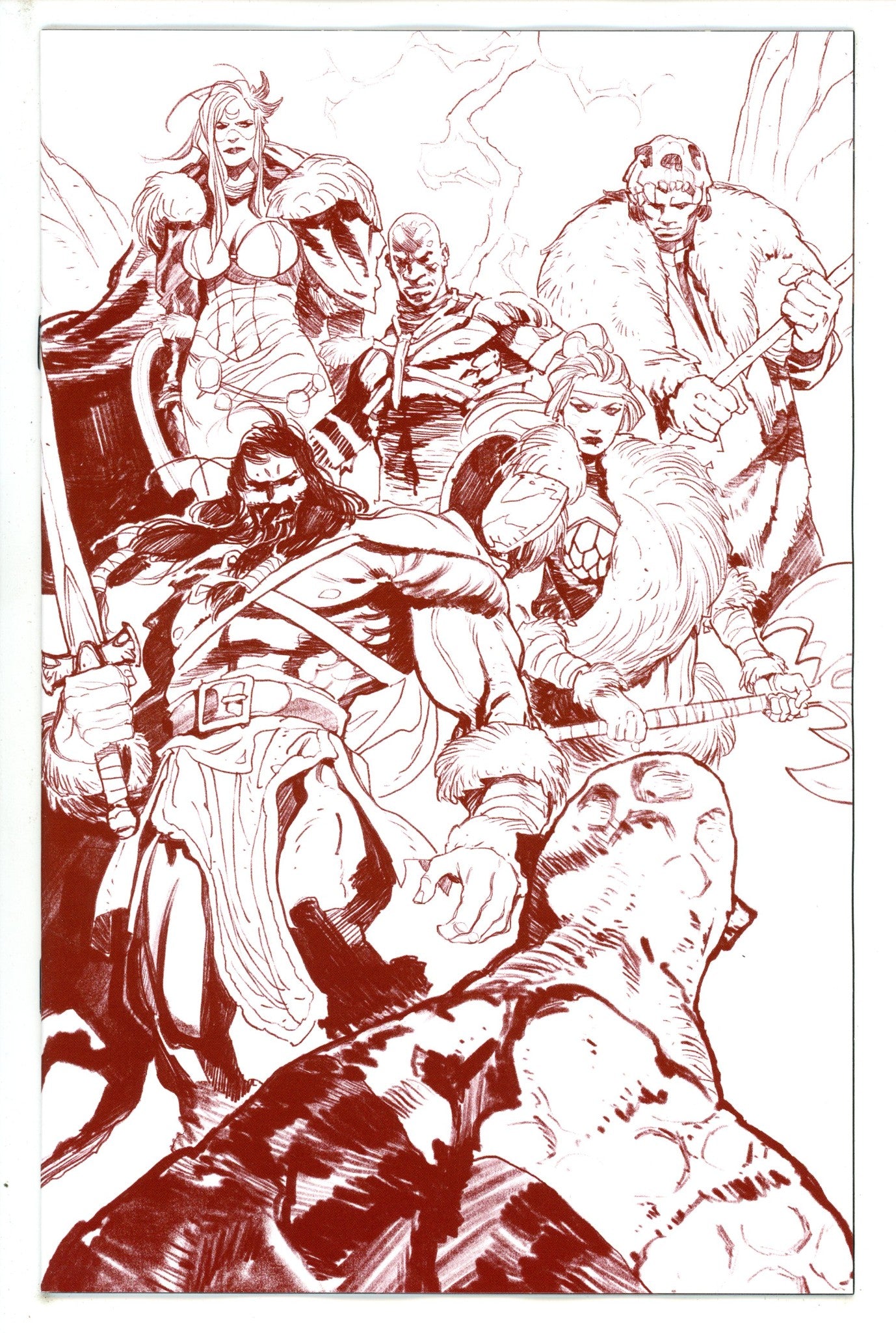 Mighty Barbarians 1 Gizzi Incentive Variant (2023)