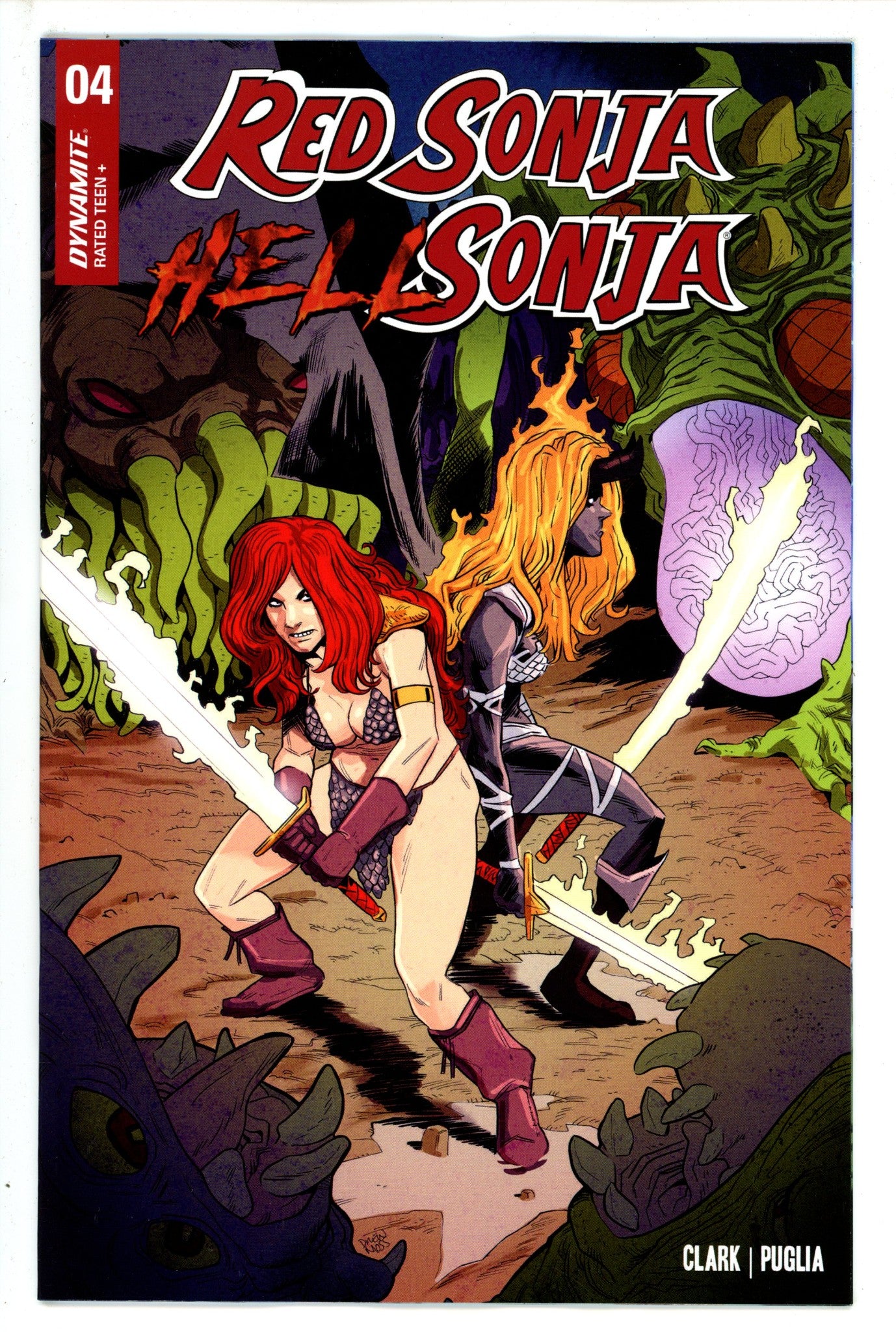 Red Sonja Hell Sonja 4 Moss Variant (2023)