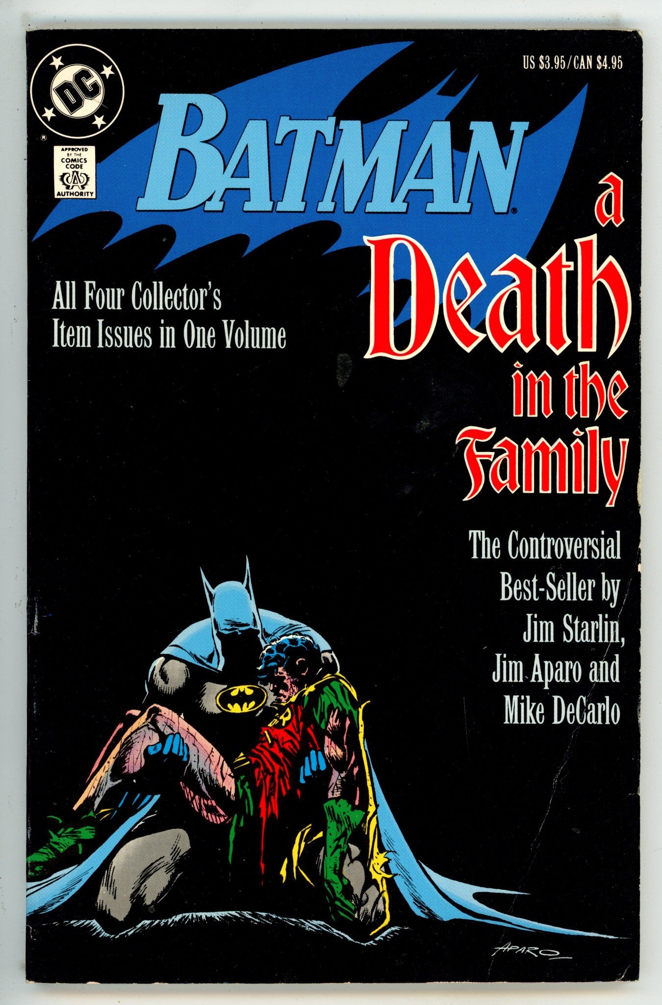 Batman A Death in the Family TPB 1st Print