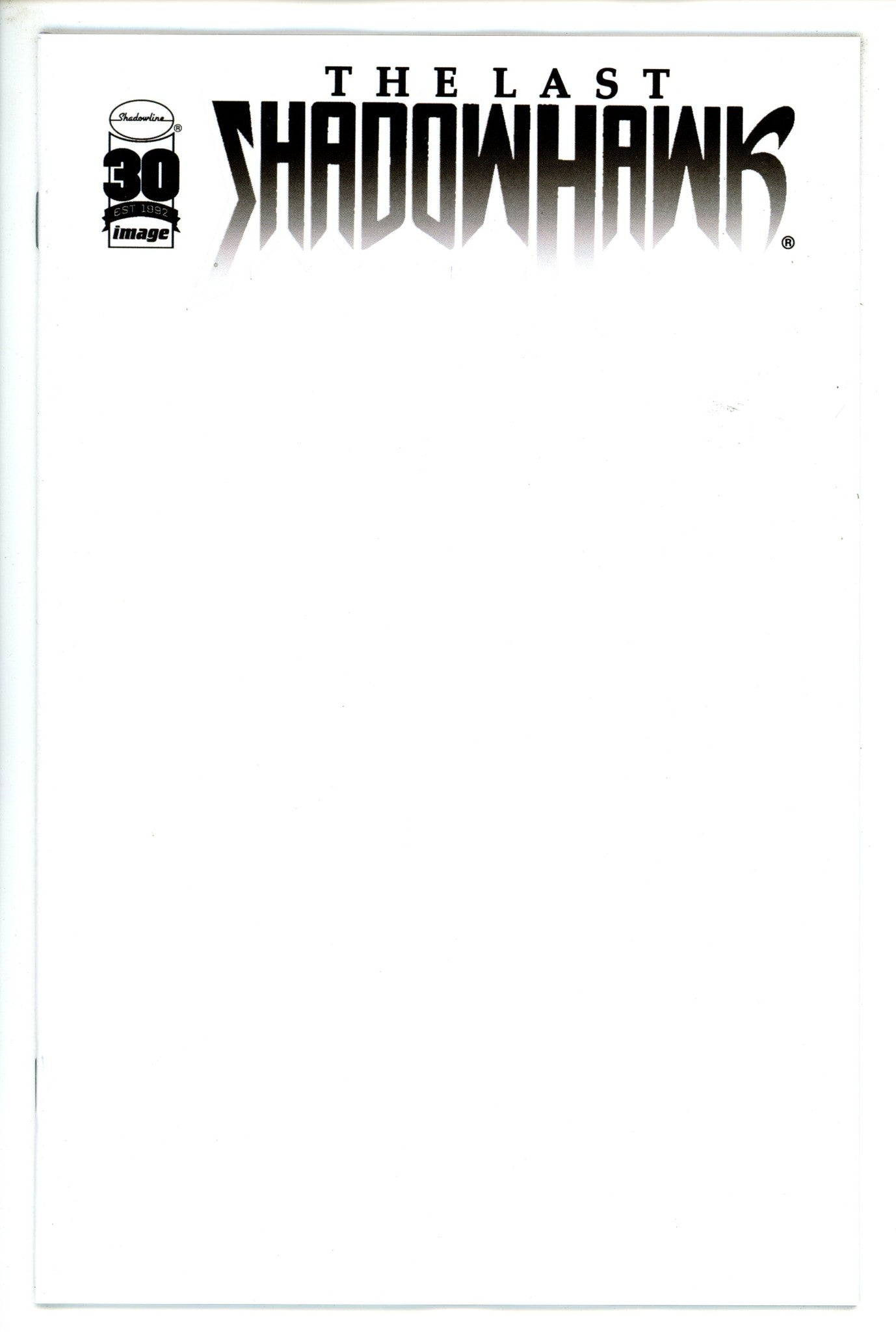 Last Shadowawk 1 Blank Variant (2022)