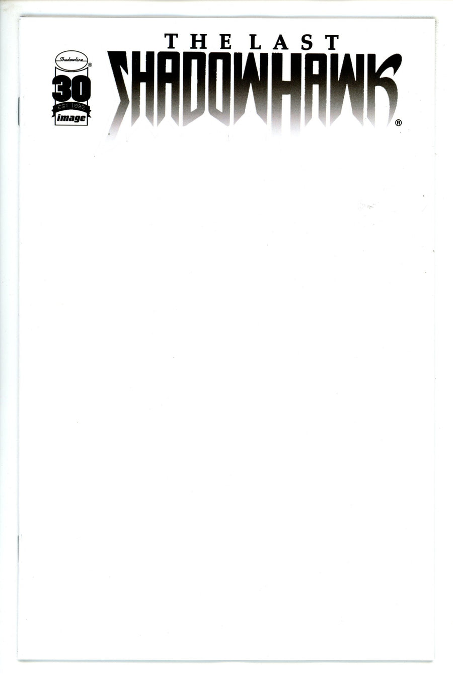 Last Shadowawk 1 Blank Variant (2022)