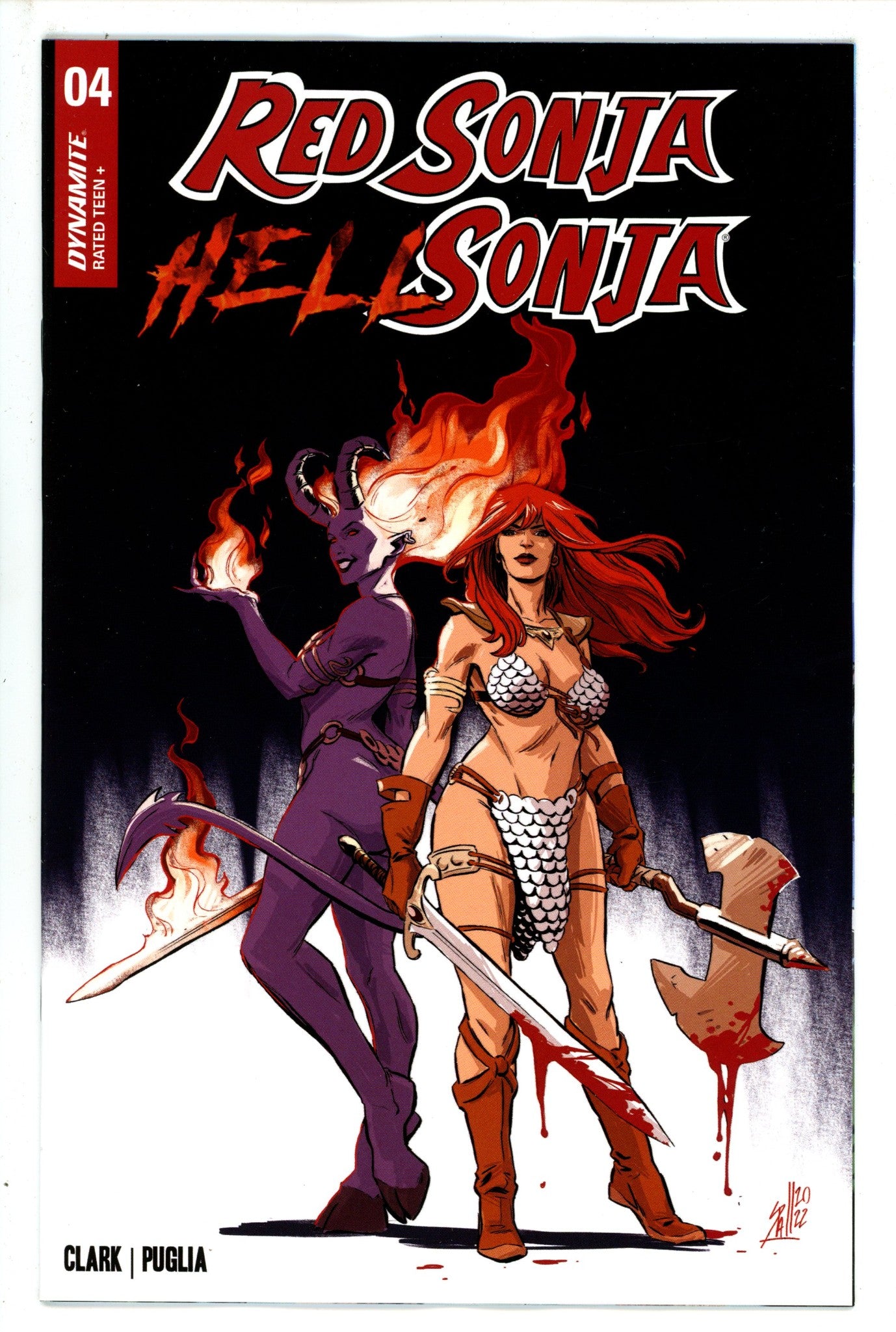 Red Sonja Hell Sonja 4 Spalletta Variant (2023)