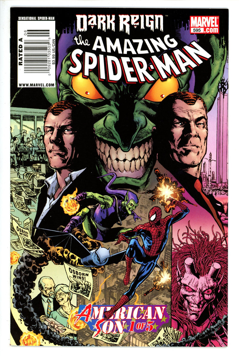 The Amazing Spider-Man Vol 2 595 Newsstand FN