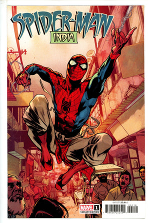Spider-Man India Vol 2 1 Asrar Incentive Variant NM- (2023)