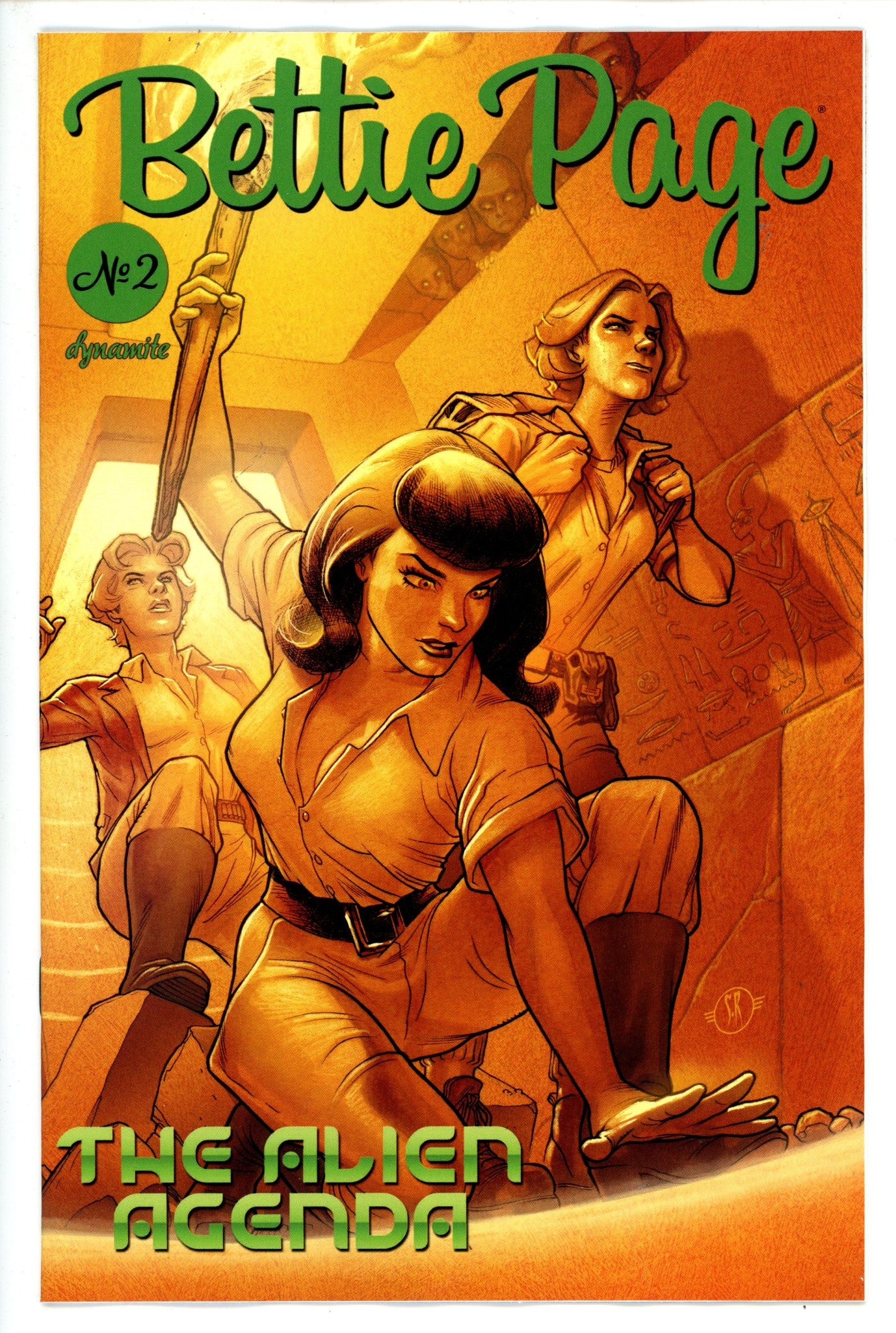 Bettie Page Alien Agenda 2 Roux Variant (2022)