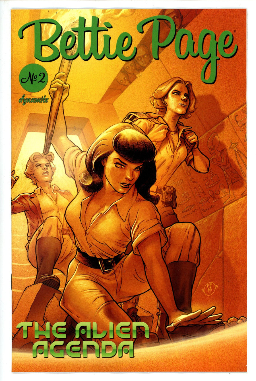 Bettie Page Alien Agenda 2 Roux Variant (2022)
