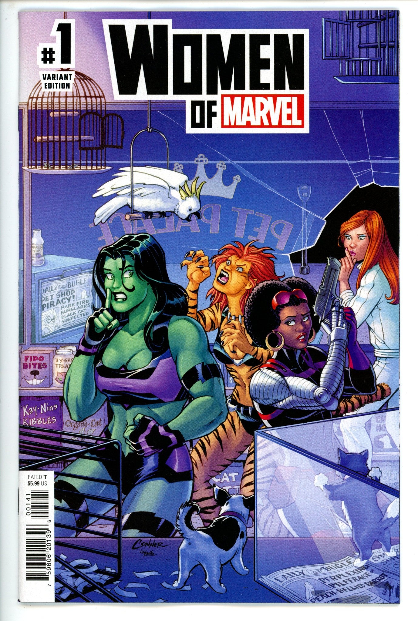 Women of Marvel 1 Conner Variant-Marvel-CaptCan Comics Inc