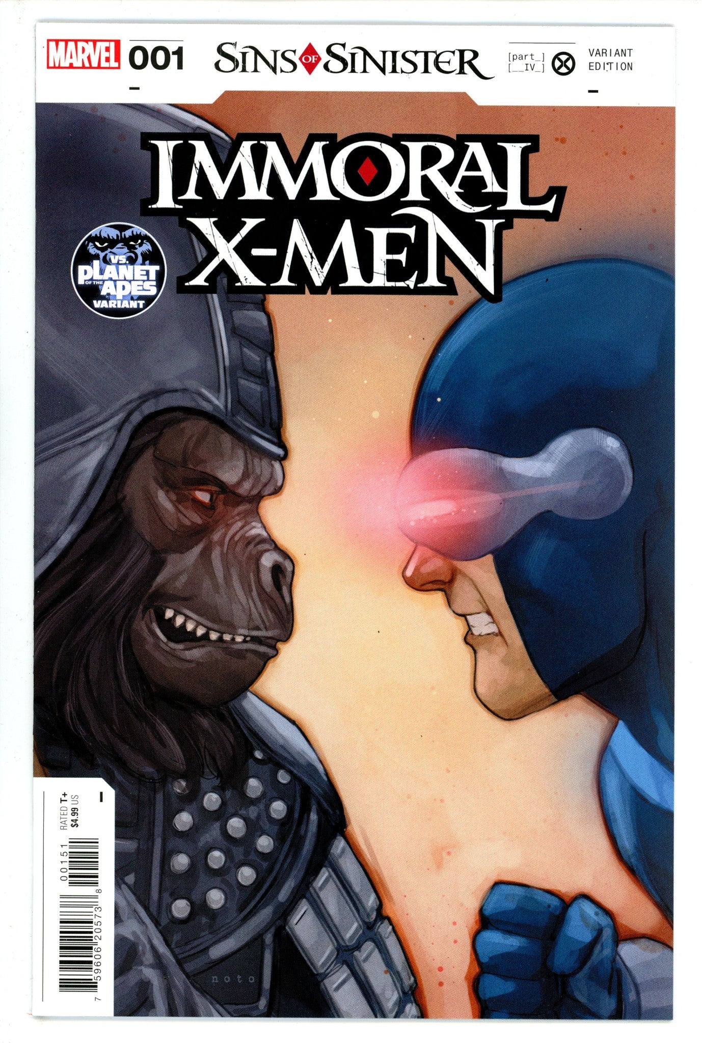 Immoral X-Men 1 Noto Planet of the Apes Variant (2023)
