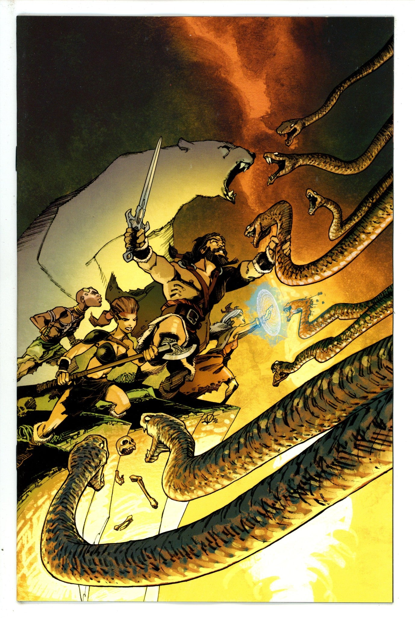 Mighty Barbarians 1 Vatine Virgin Incentive Variant NM (2023)