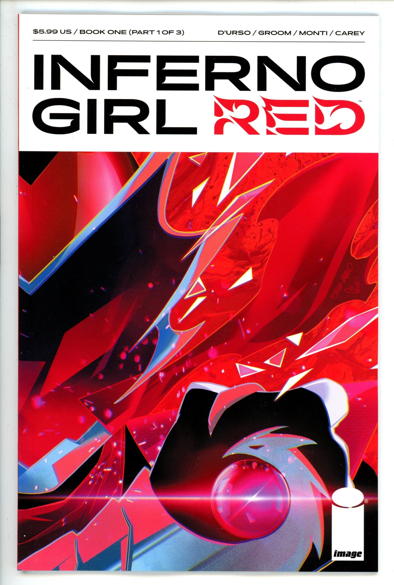 Inferno Girl Red Book One 1 (2023)