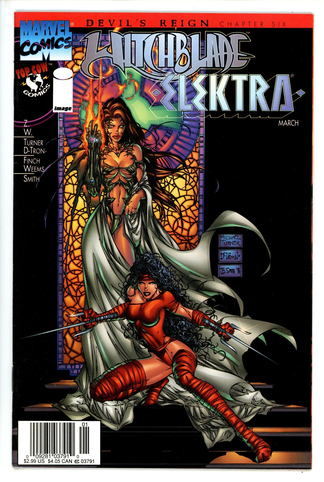 Witchbalde / Elektra 1 Newsstand VF