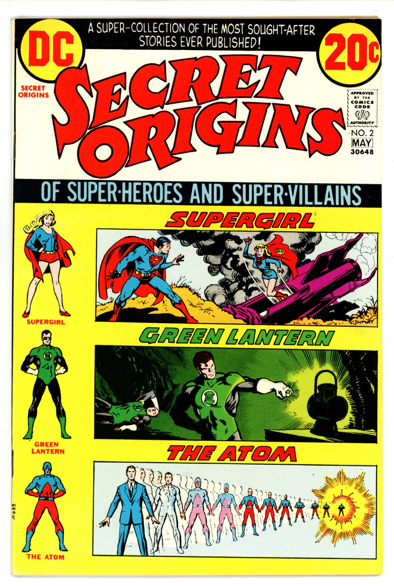 Secret Origins Vol 1 2 VF/NM