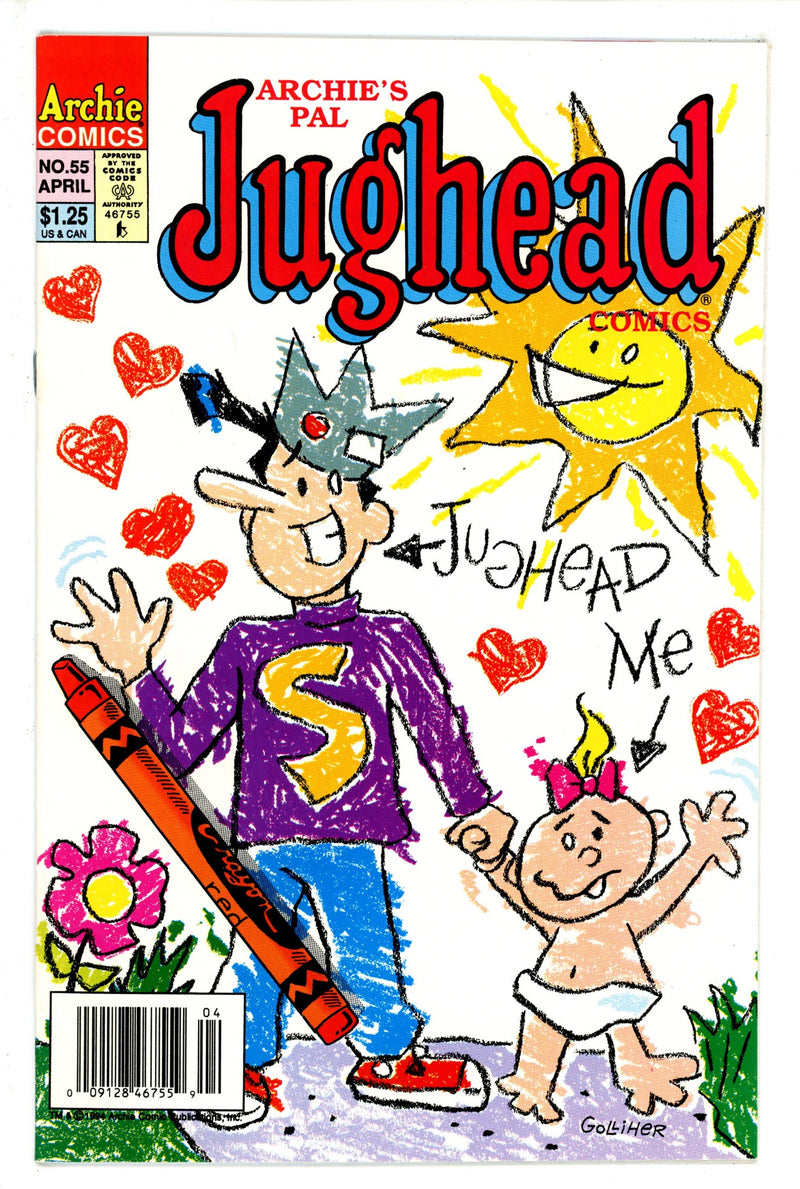 Archie's Pal Jughead Comics 55 Newsstand VF+ (1994)