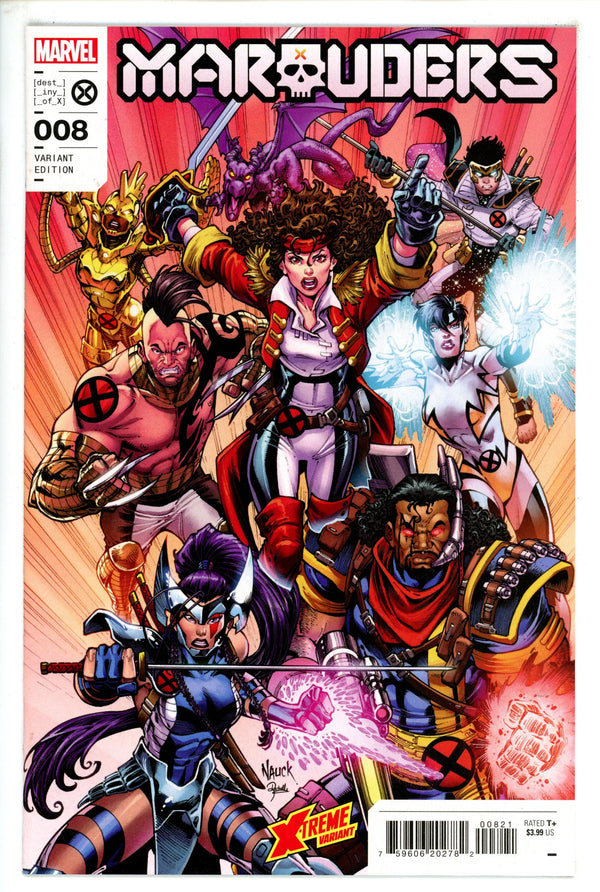 Marauders Vol 2 8 Nauck Variant (2022)