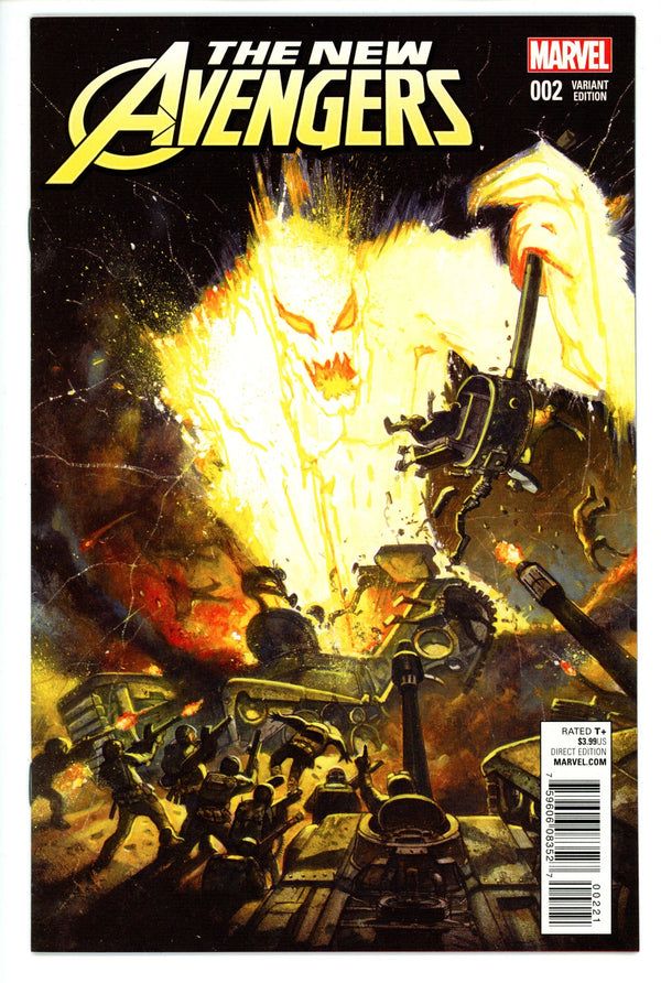 New Avengers Vol 4 2 Kirby Monstar Variant