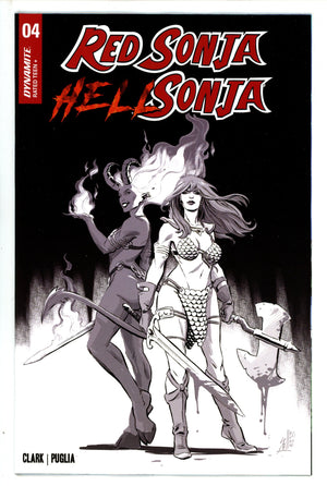 Red Sonja Hell Sonja 4 Spalletta B&W Incentive Variant (2023)
