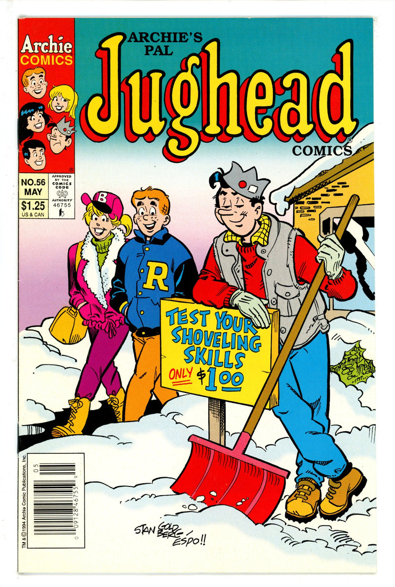 Archie's Pal Jughead Comics 56 FN/VF (1994)
