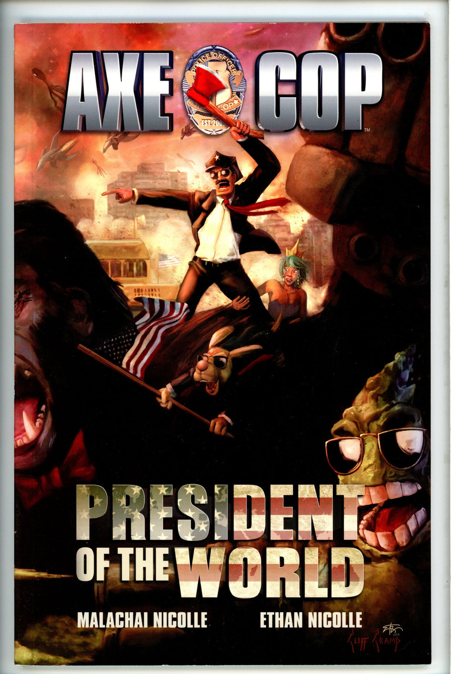 Axe Cop Vol 4 President of the World TPB