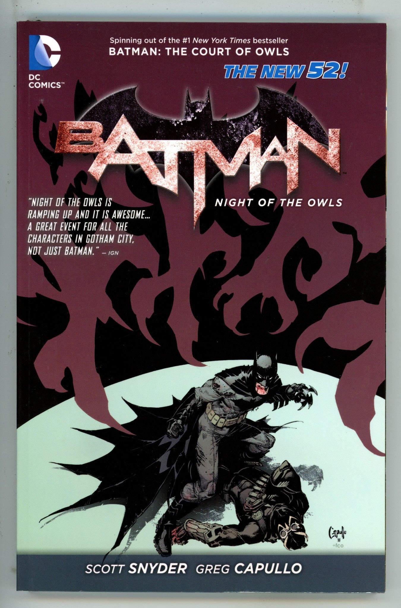 Batman Night of the Owls TPB