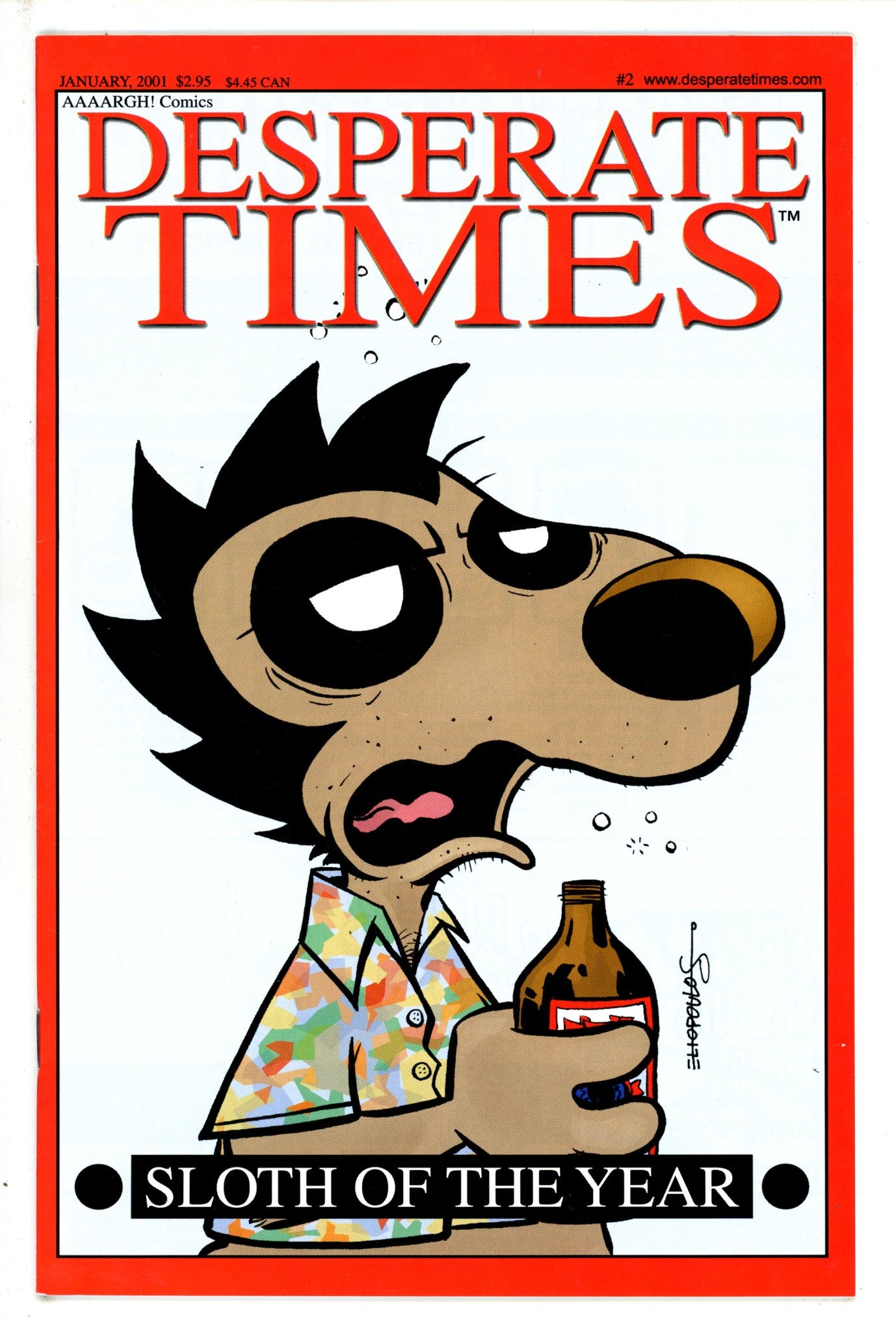 Desperate Times Vol 2 2 (2001)