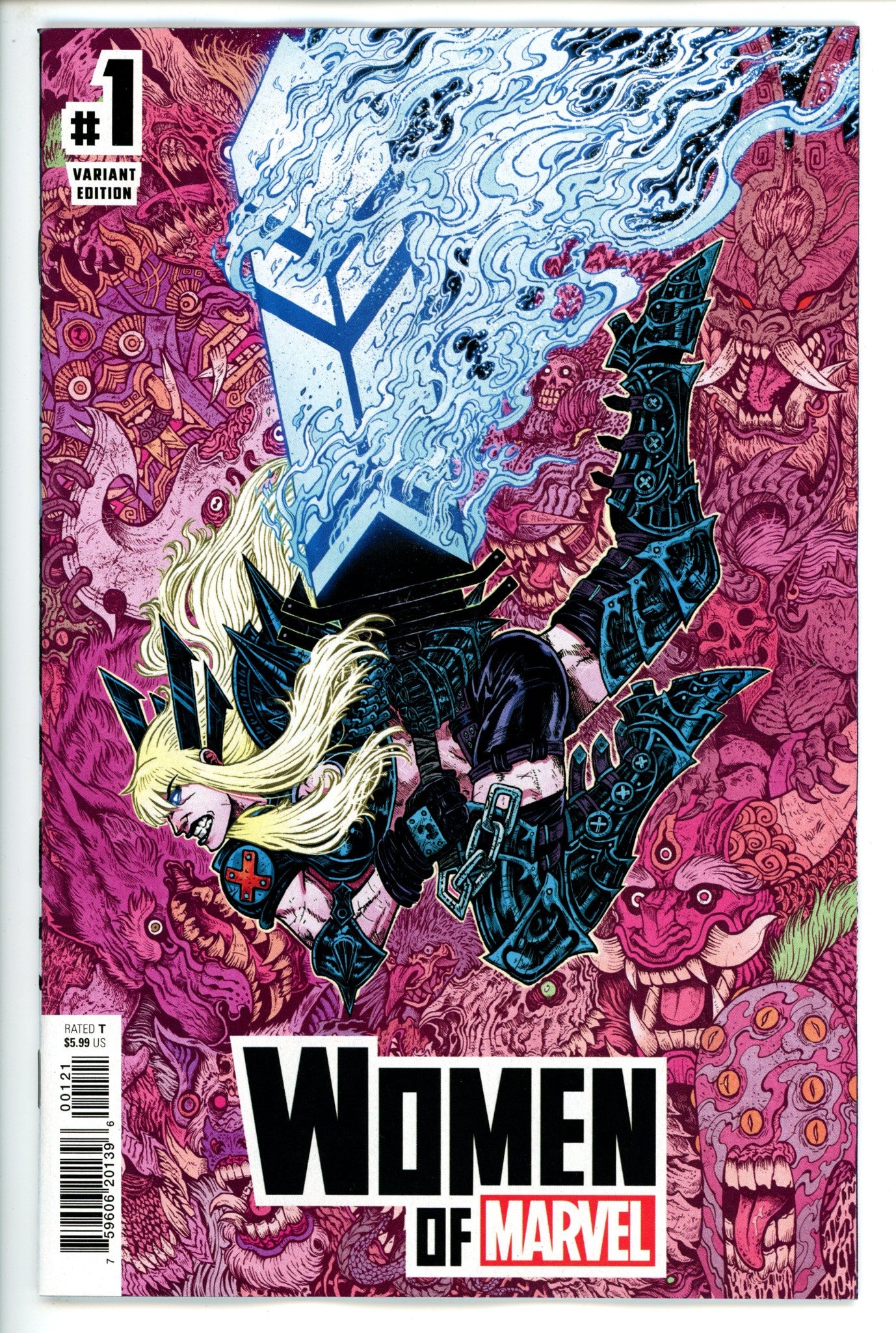 Women of Marvel 1 Wolf Variant-Marvel-CaptCan Comics Inc