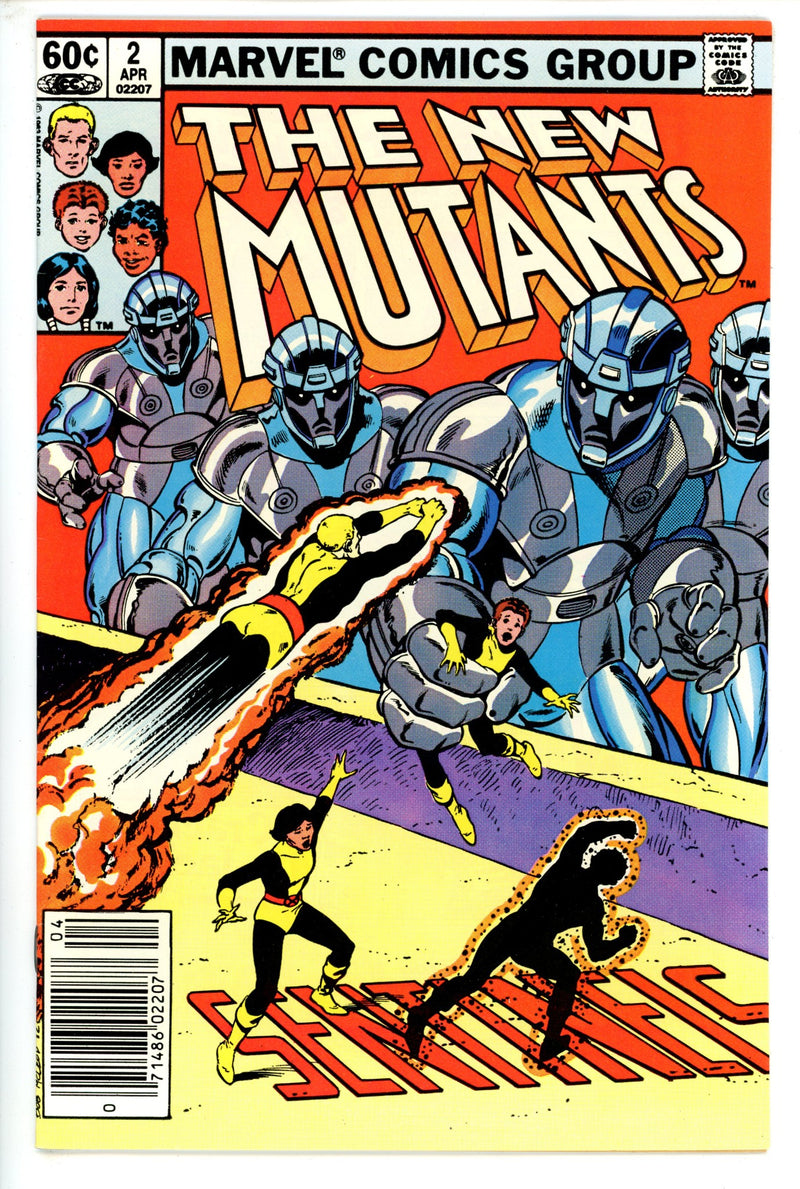 The New Mutants Vol 1 2 Newsstand