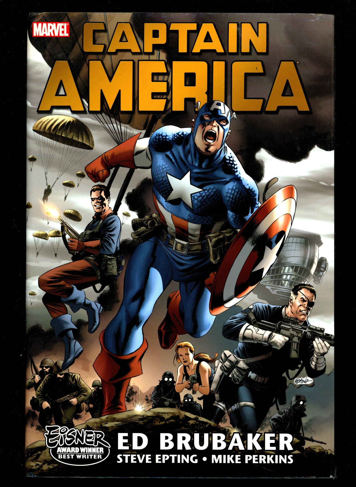 Captain America Vol 1 by Ed Brubaker HC Omnibus
