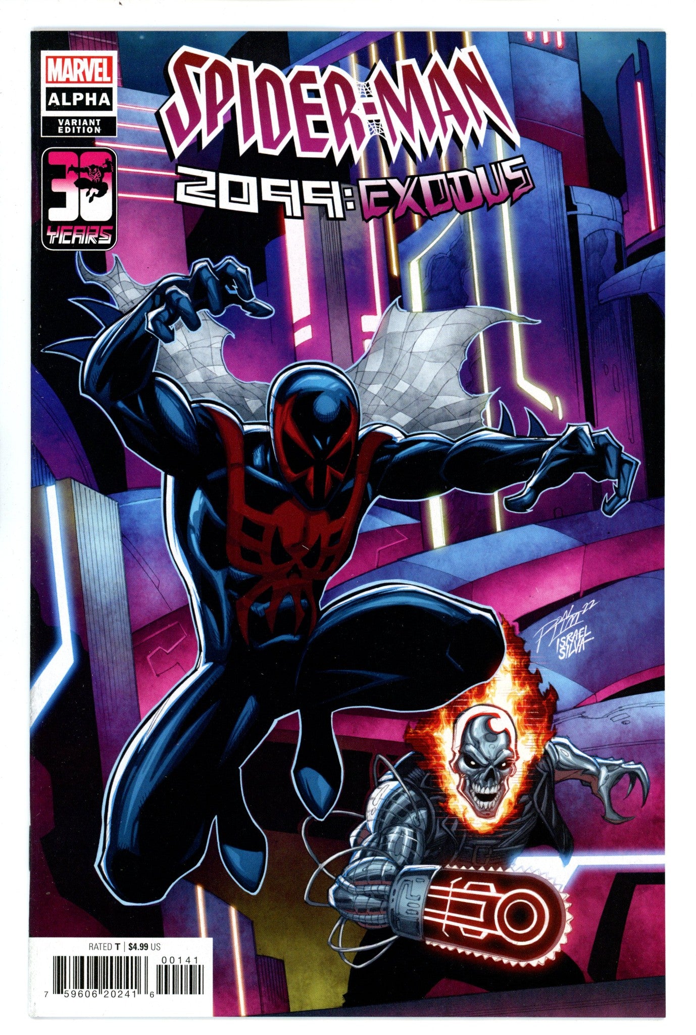 Spider-Man 2099 Exodus Alpha 1 Lim Variant (2022)