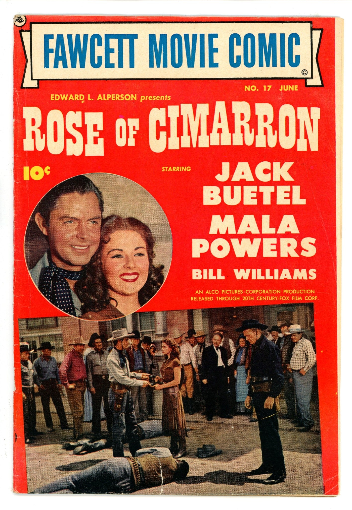 Rose of Cimarron 17 Missing Last Page VG+