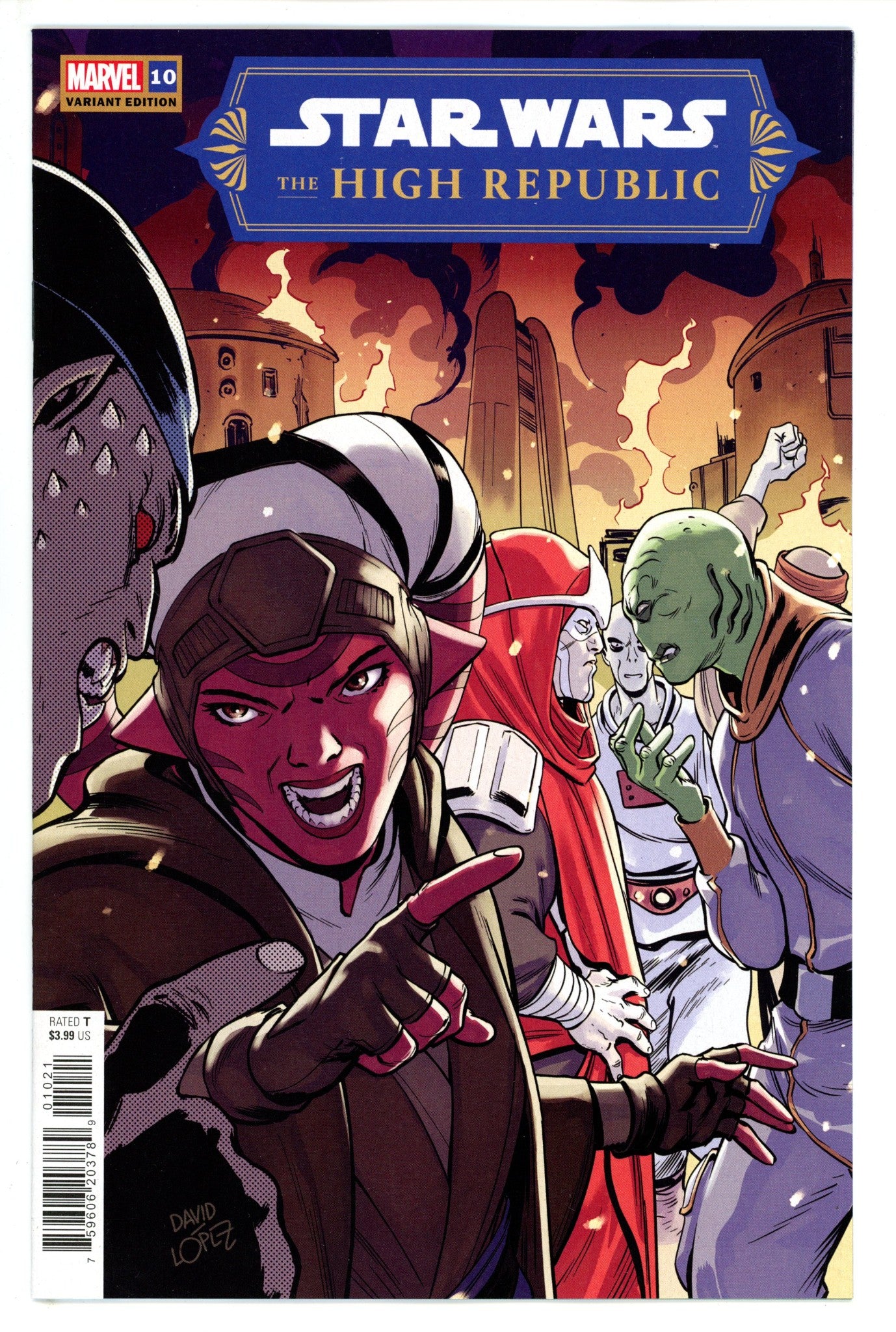 Star Wars High Republic Vol 2 10 Lopez Variant (2023)