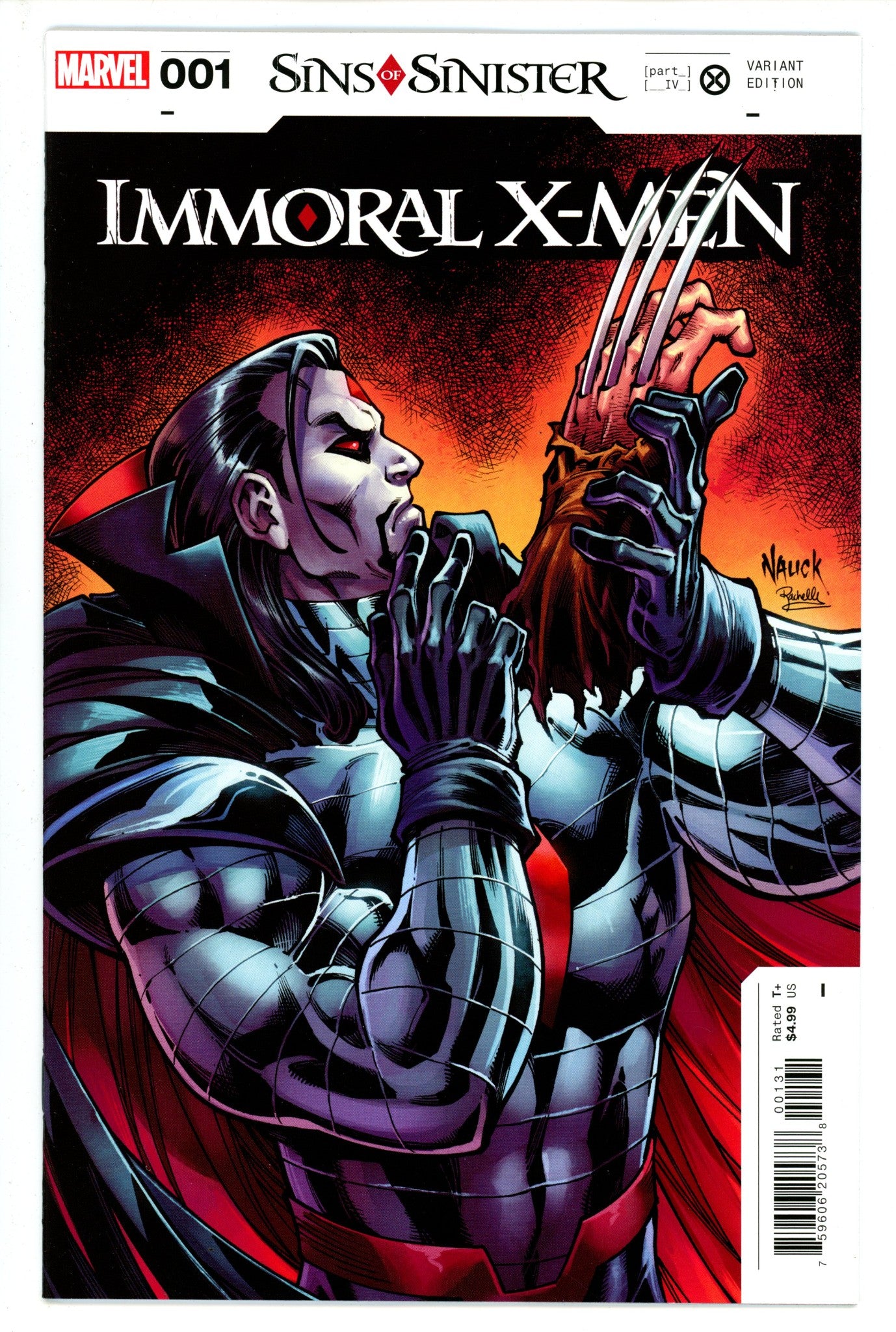 Immoral X-Men 1 Nauck Incentive Variant NM (2023)